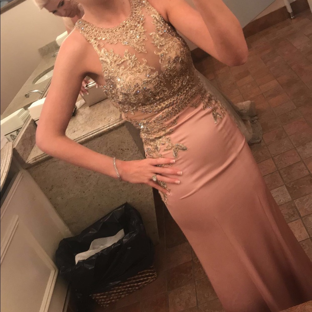 Pink dress